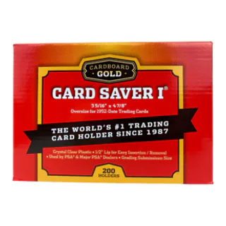 Cardboard Gold CARD SAVER 1 (Case/2,000)