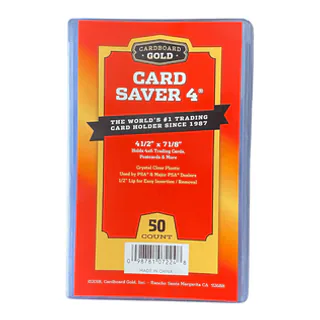 Cardboard Gold CARD SAVER 4 (Case/1,000)