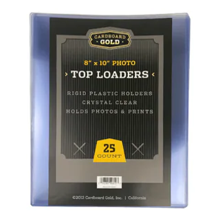 Cardboard Gold Top-Load 8x10 Photo Holder (Case/250)