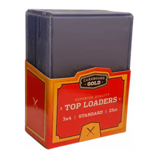 Cardboard Gold Top-Loader 3x4 for Standard Size Trading, Sports, and Gaming Cards (Case/1,000)