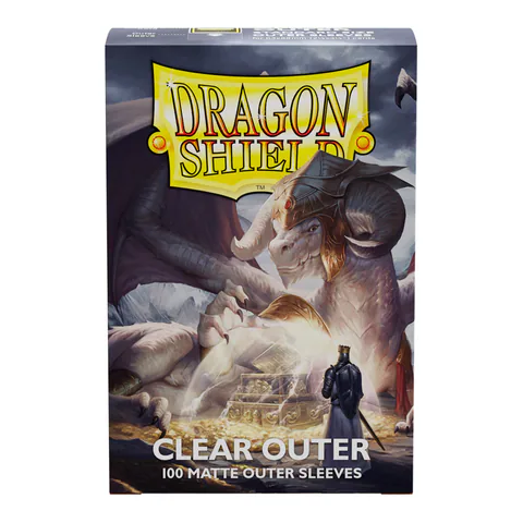 Dragon Shield Matte Outer Sleeves (Clear)