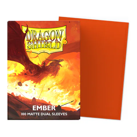 Dragon Shield Matte Dual Sleeves (Ember)