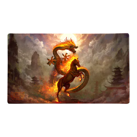 Dragon Shield Fire Horse 2026 - TCG Playmat