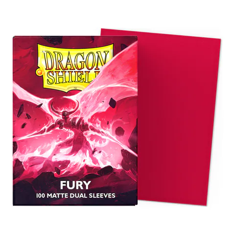 Dragon Shield Matte Dual Sleeves (Fury)