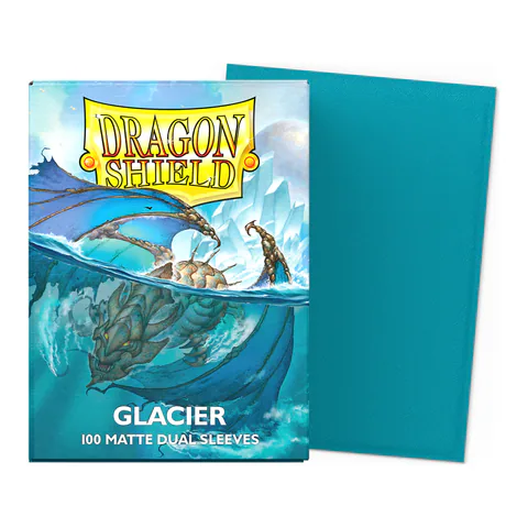 Dragon Shield Matte Dual Sleeves (Glacier)