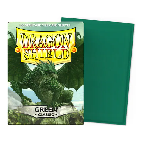 Dragon Shield Classic Sleeves (Green)