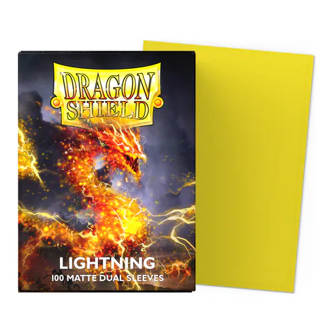Dragon Shield Matte Dual Sleeves (Lightning)