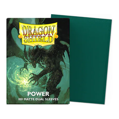 Dragon Shield Matte Dual Sleeves (Power)