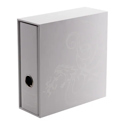 Dragon Shield Sanctuary - Slipcase 2-Ring Binder (White)