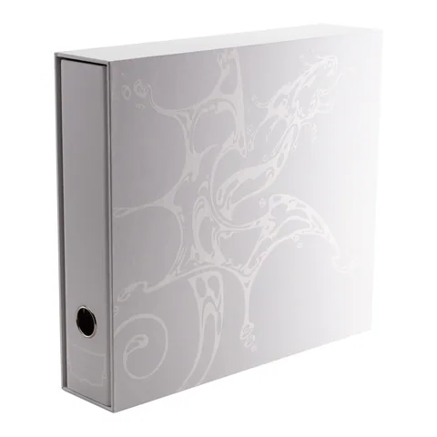 Dragon Shield Sanctuary - Slipcase 4-Ring Binder (White)