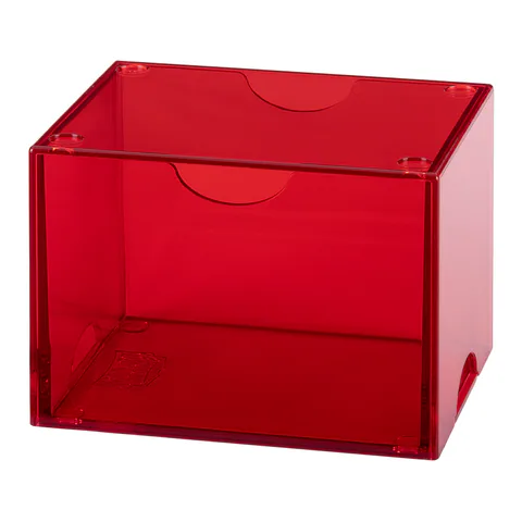 Dragon Shield Strongbox - Clear Red