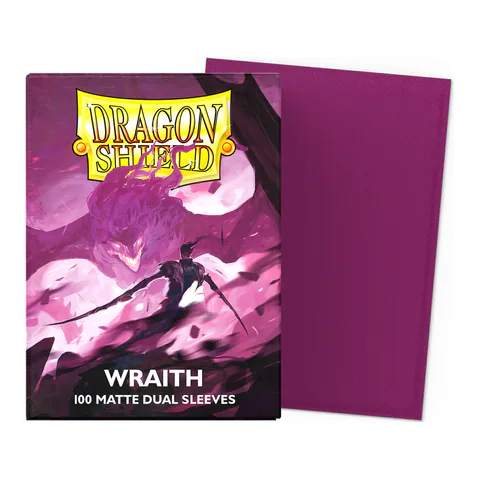 Dragon Shield Matte Dual Sleeves (Wraith)
