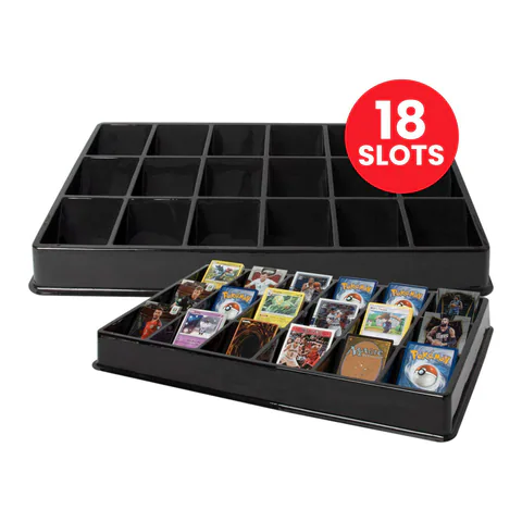EVORETRO Card Sorting Tray – 18 Slots (Pack of 5)