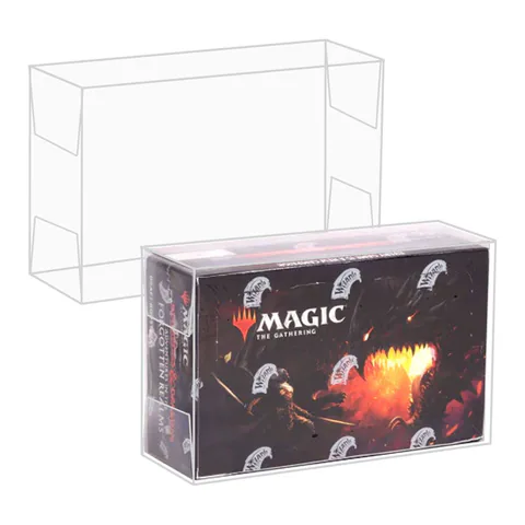 EVORETRO Magic The Gathering Adventures in The Forgotten Realms Draft Booster Box - EVORETRO PET Protector 0.35MM - Pack of 1