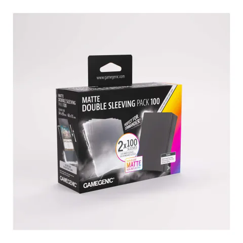 Gamegenic Matte Double Sleeving Pack 100