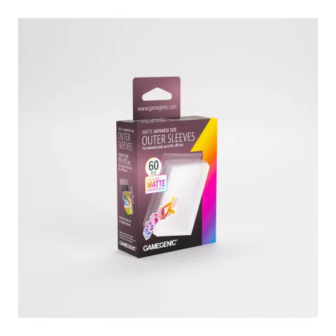 Gamegenic Matte Japanese Size Outer Sleeves