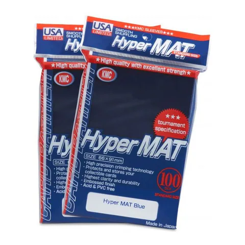KMC Hyper Mat 100ct (Blue)