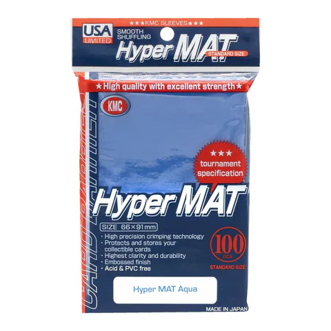 KMC Hyper Mat 100ct Aqua