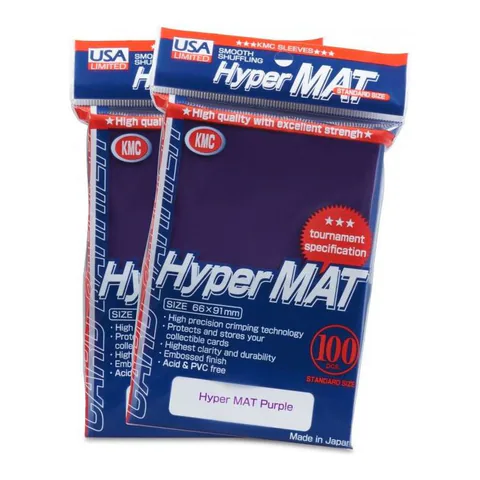 KMC Hyper Mat 100ct (Purple)