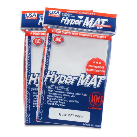 KMC Hyper Mat 100ct (White)