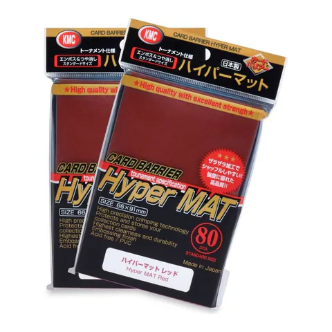 KMC Hyper Mat 80ct (Red)