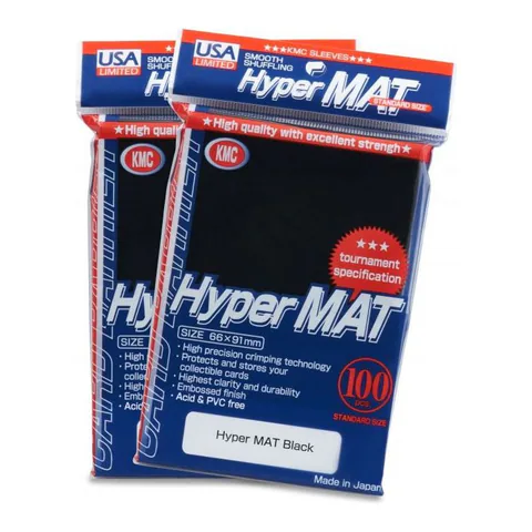 KMC Hyper Mat 100ct (Black)
