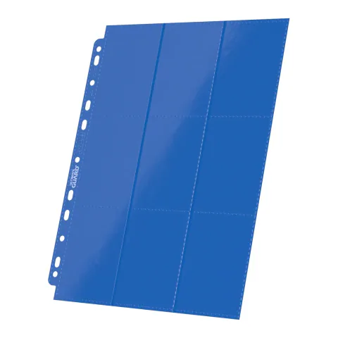 Ultimate Guard 18-Pocket Pages Side-Loading (10) (Blue)