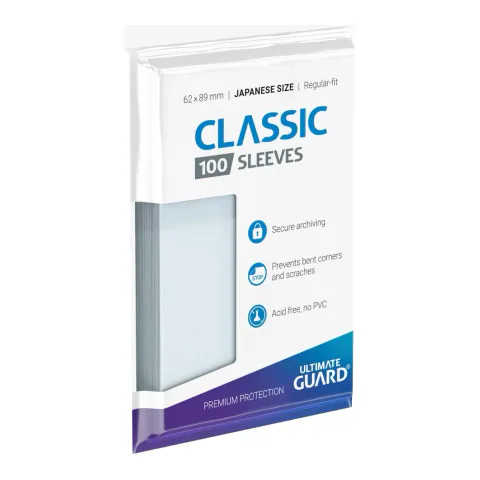 Ultimate Guard Classic Sleeves Japanese Size (100)