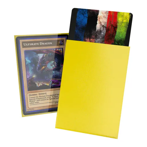 Ultimate Guard Cortex Sleeves Japanese Size (60) (Yellow)