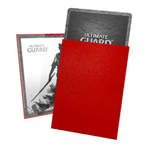 Ultimate Guard Katana Sleeves Standard Size (100) (Red)