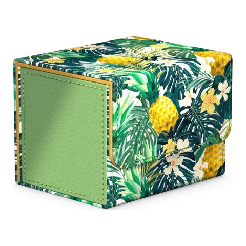 Ultimate Guard Sidewinder 100+ Xenoskin "Floral Places" - Bahia Green