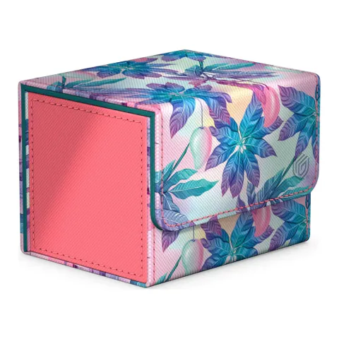 Ultimate Guard Sidewinder 100+ Xenoskin "Floral Places" - Miami Pink