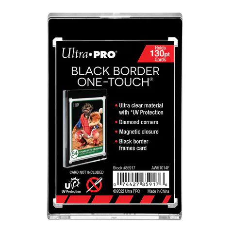 Ultra PRO 130PT Black Border ONE-TOUCH Magnetic Holder