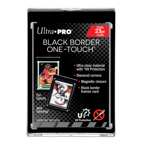 Ultra PRO 23PT Black Border UV ONE-TOUCH Magnetic Holder