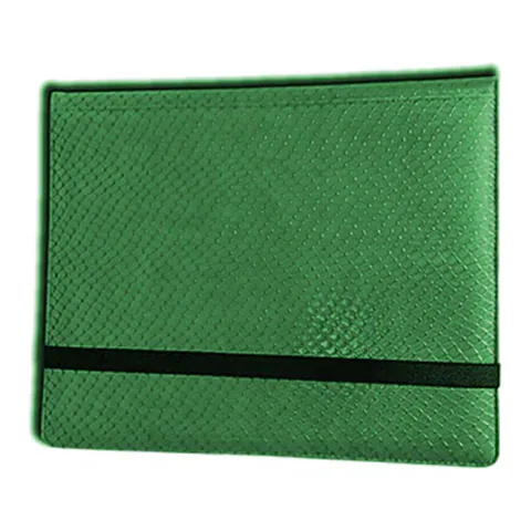Ultra PRO 2X4 8 Pocket Dragon Hide Green Binder