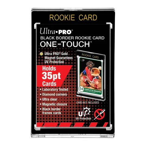 Ultra PRO 35PT ROOKIE Black Border UV ONE-TOUCH Magnetic Holder