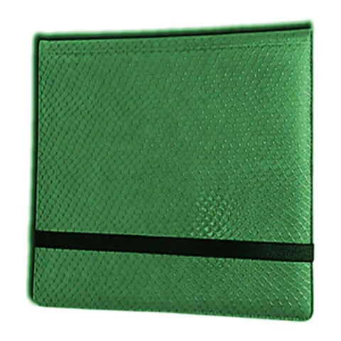 Ultra PRO 3X4 12 Pocket Dragon Hide Green Binder