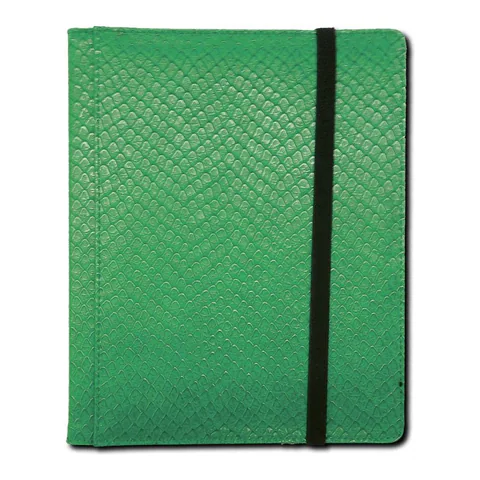 Ultra PRO 4 Pocket Dragon Hide Green Binder
