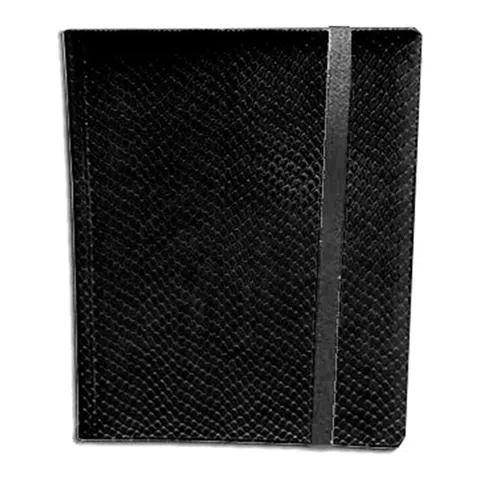 Ultra PRO 9 Pocket Dragon Hide Black Binder