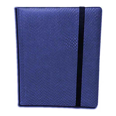 Ultra PRO 9 Pocket Dragon Hide Blue Binder