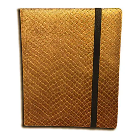 Ultra PRO 9 Pocket Dragon Hide Gold Binder