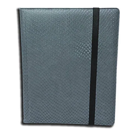 Ultra PRO 9 Pocket Dragon Hide Grey Binder