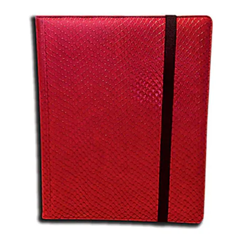Ultra PRO 9 Pocket Dragon Hide Red Binder