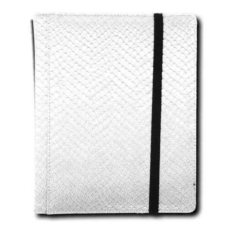 Ultra PRO 9 Pocket Dragon Hide White Binder
