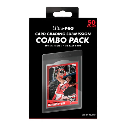 Ultra PRO Card Grading Submission Combo Pack - Semi-Rigids & Easy Pull Sleeves 50ct