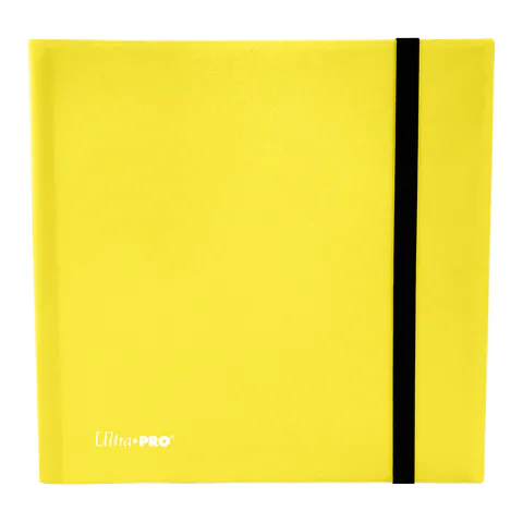 Ultra PRO ECLIPSE 12-Pocket PRO-BINDER (Lemon Yellow)
