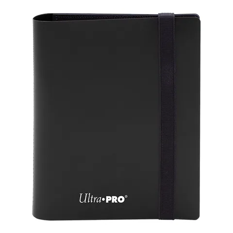 Ultra PRO ECLIPSE 2-Pocket PRO-BINDER (Jet Black)