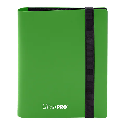 Ultra PRO ECLIPSE 2-Pocket PRO-BINDER (Lime Green)