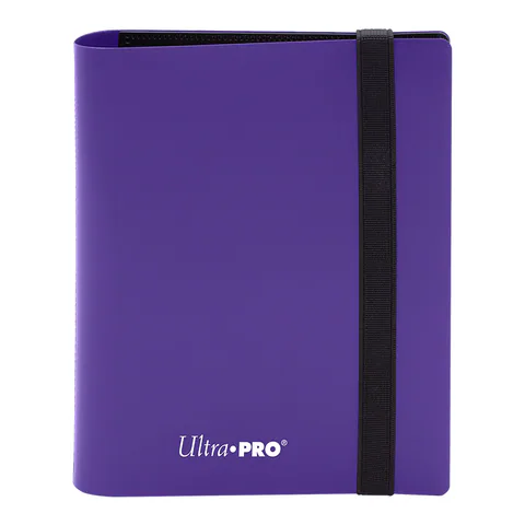 Ultra PRO ECLIPSE 2-Pocket PRO-BINDER (Royal Purple)