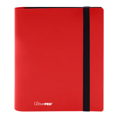 Ultra PRO ECLIPSE 4-Pocket PRO-BINDER (Apple Red)